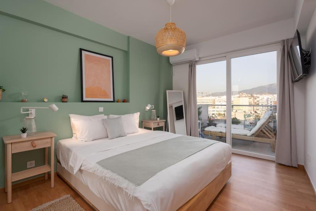דירות אתונה Duplex Acropolis View 2 Balconies מראה חיצוני תמונה